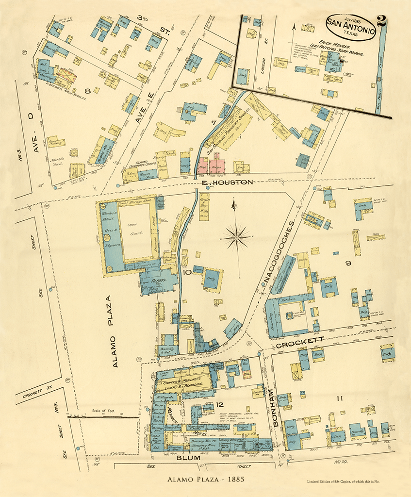 Alamo Plaza - 1885