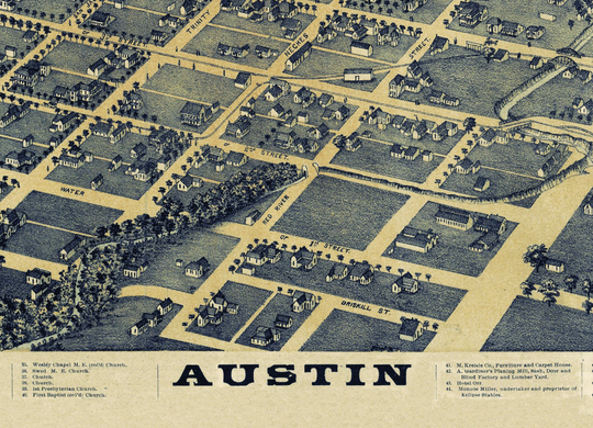 Austin in 1887