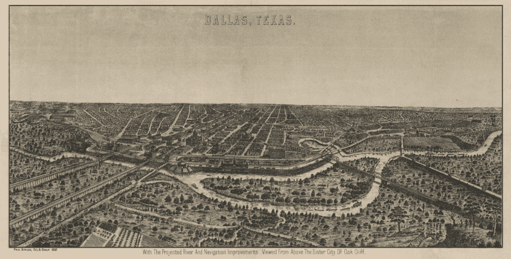 Dallas in 1892