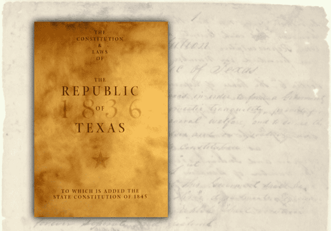 The Constitution and Laws of the Republic of Texas - Personalized Edition