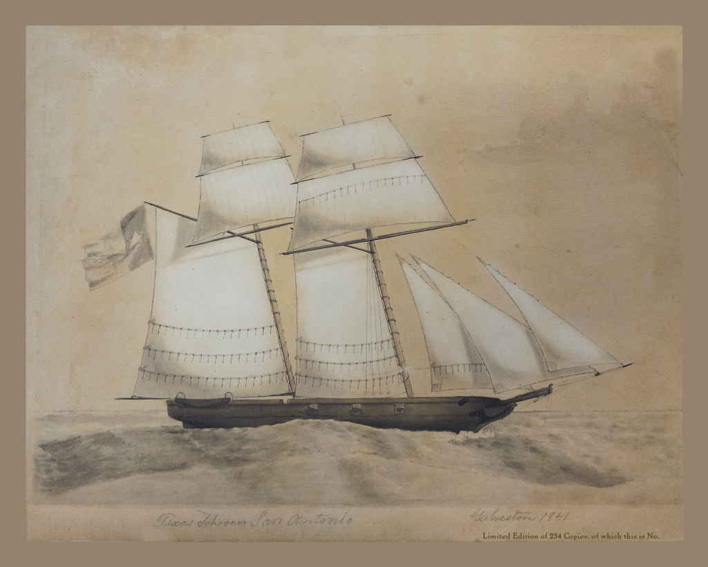 Schooner-of-war San Antonio - 1841