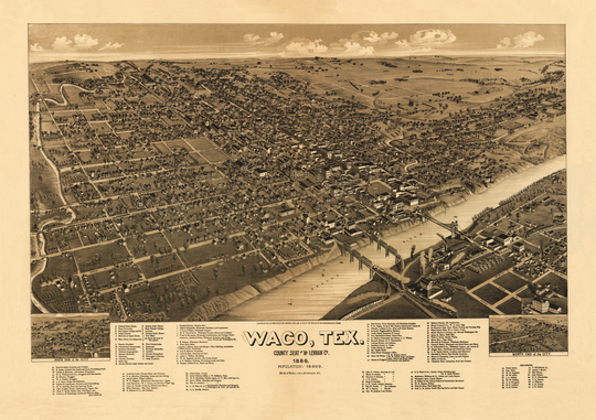 Waco in 1886