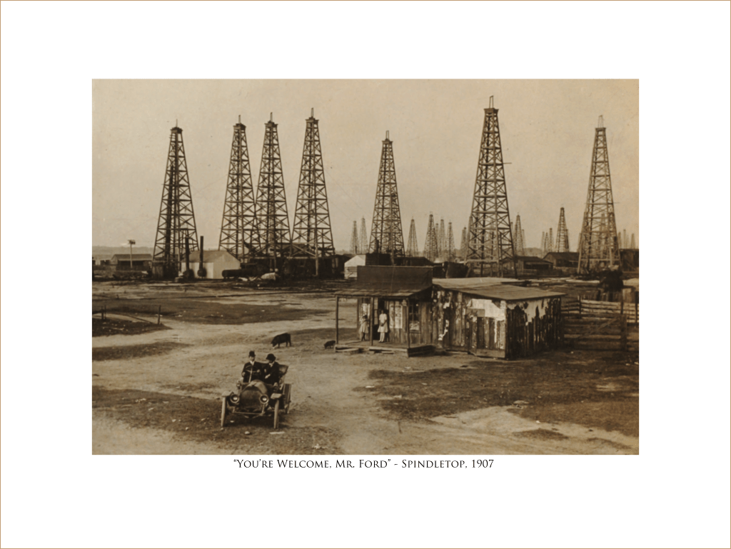 All Four Prints in the Spindletop Series